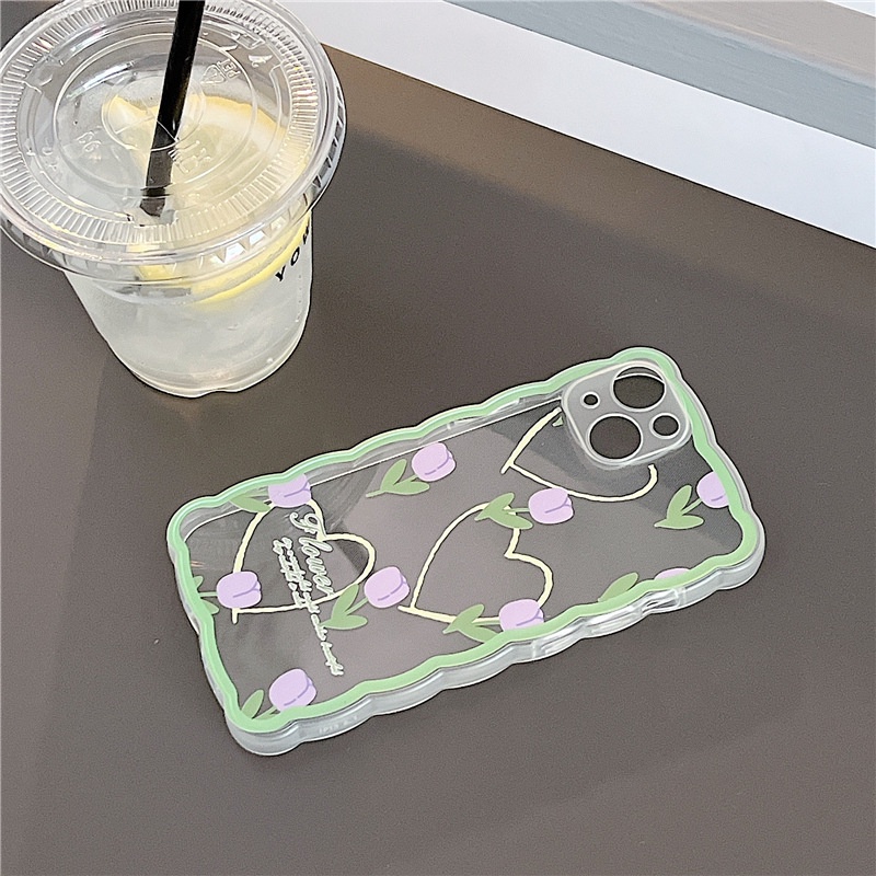 Ốp lưng iphone Ốp Điện Thoại Họa Tiết Sóng Biển Lớn Cho iphone13 13 6s 6splus 7 7plus 8 8plus x xr xs 11 Promax mini 14 Dinuo case