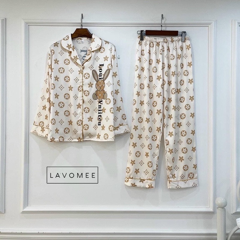 [HÀNG THIẾT KẾ CAO CẤP_] Bộ mặc nhà PIJAMA lụa GC thiết kế cao cấp , mẫu mới 2021 + HOAHANASLEEPWEAR + video ảnh thật | BigBuy360 - bigbuy360.vn