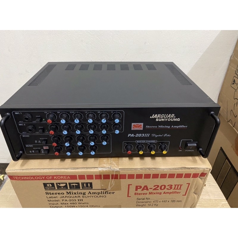 ÂM LI JARGUAR SOHYOUNG PA-203III hàng chính hãng 12 sò