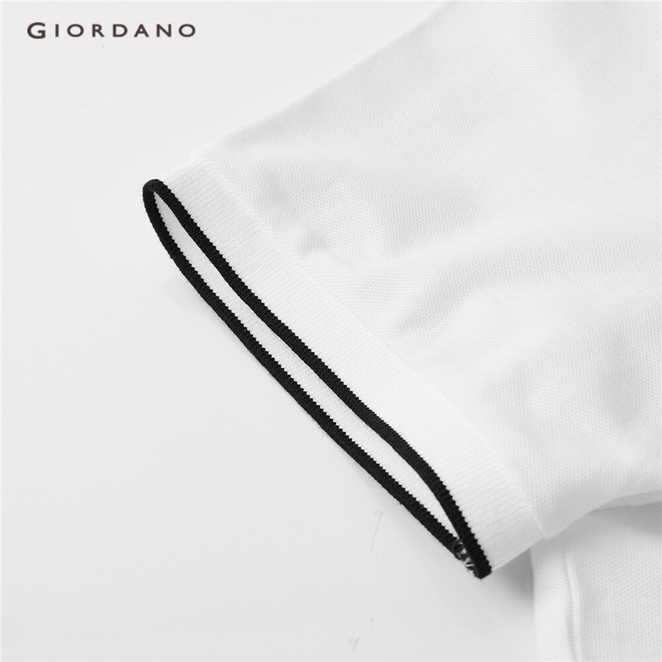Áo thun polo GIORDANO 01011426 tay ngắn thời trang cho nam | BigBuy360 - bigbuy360.vn