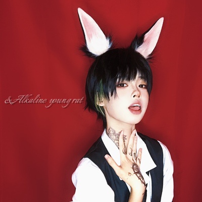 YASLC0087-Bờm/ kẹp tóc tai thỏ cosplay