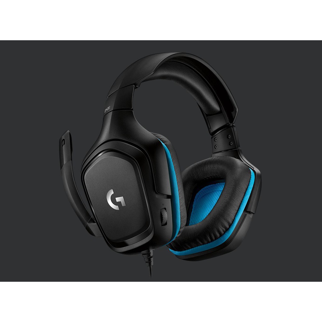 Tai nghe chơi game Logitech G431 âm thanh vòm 7.1 Bảo Hành 2 Năm - Hàng Chính Hãng