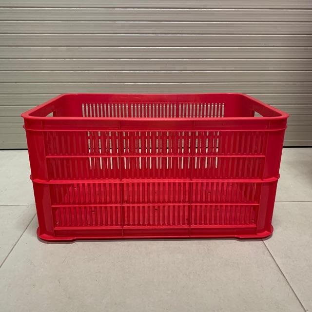 Sọt nhựa hở 3 tấc 1 đựng trái cây, thành phẩm, sóng nhựa 3T1