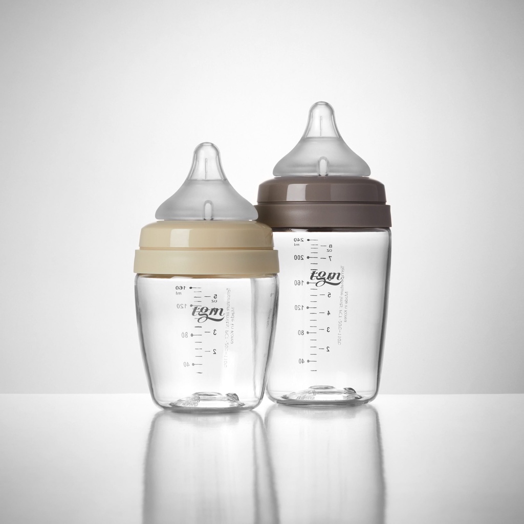 Bình sữa hạt gạo cho bé BABY BOTTLE chính hãng TGM - Made in Korea | Bình sữa Hàn Quốc chống sặc cho bé