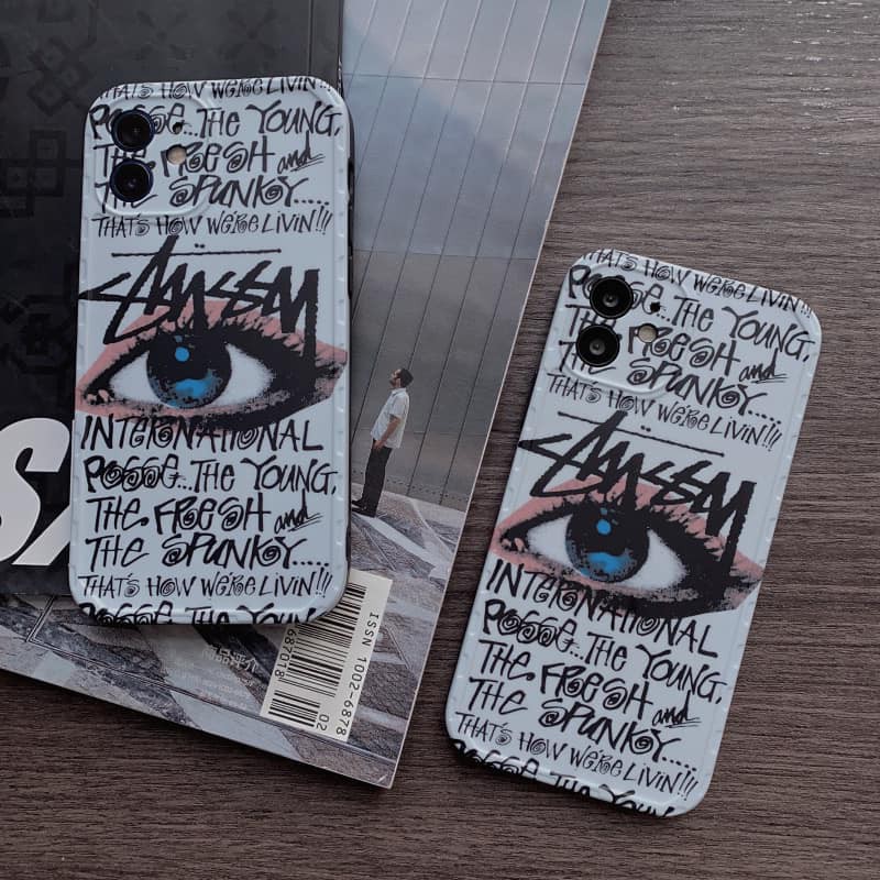 [ORDER 7-14 ngày ] case iphone đôi mắt stussy