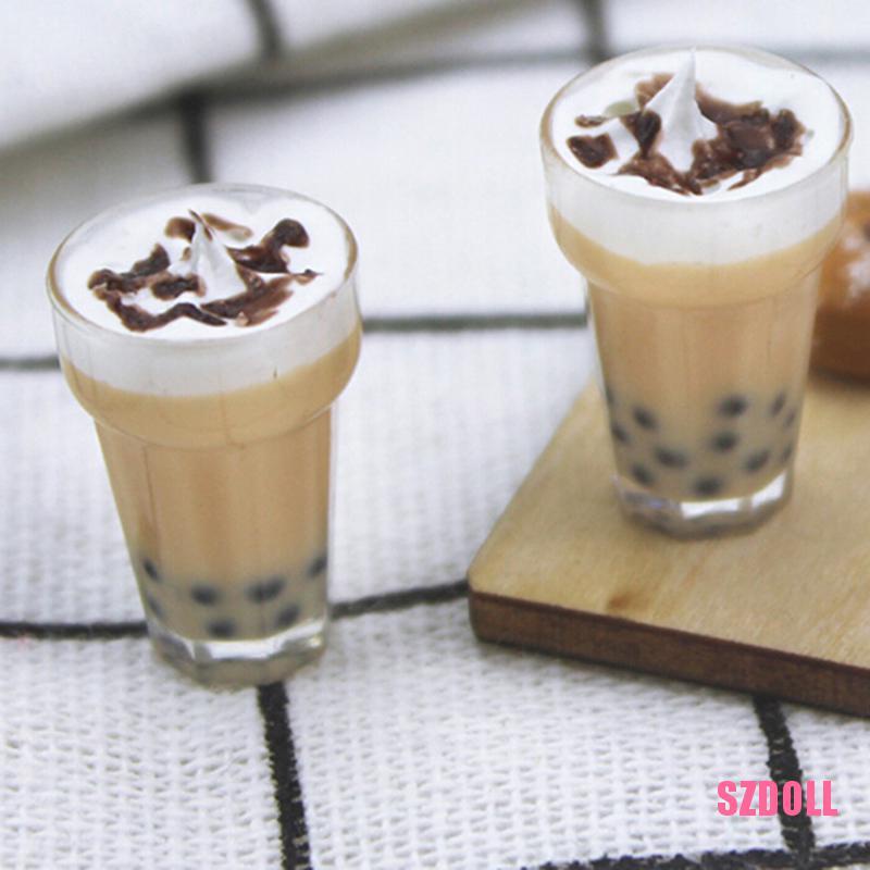 Đồ Chơi Búp Bê Hình Cây Kem/Trà Sữa/Bánh Kem Mini Cho Nhà Búp Bê