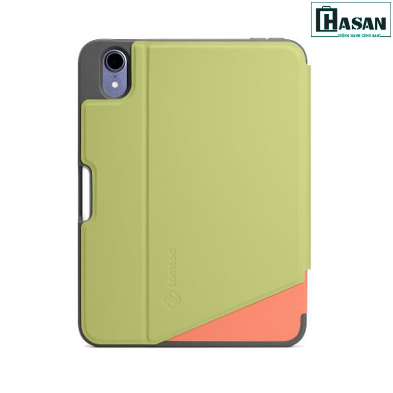 Bao da iPad Mini 6 (8.3inch) chính hãng TOMTOC (USA) từ tính đa góc VERTICAL - B0209 hỗ trợ sạc không dây APPLE PENCIL