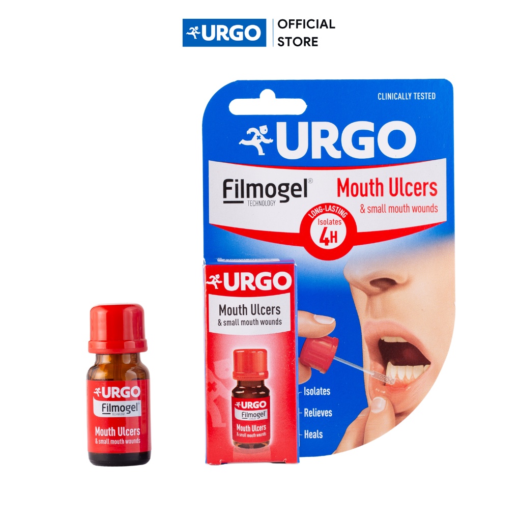 Gel dùng cho nhiệt miệng Urgo Mouth Ulcers Filmogel