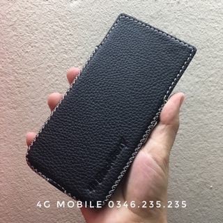 Bao da khâu tay blackberry keyone