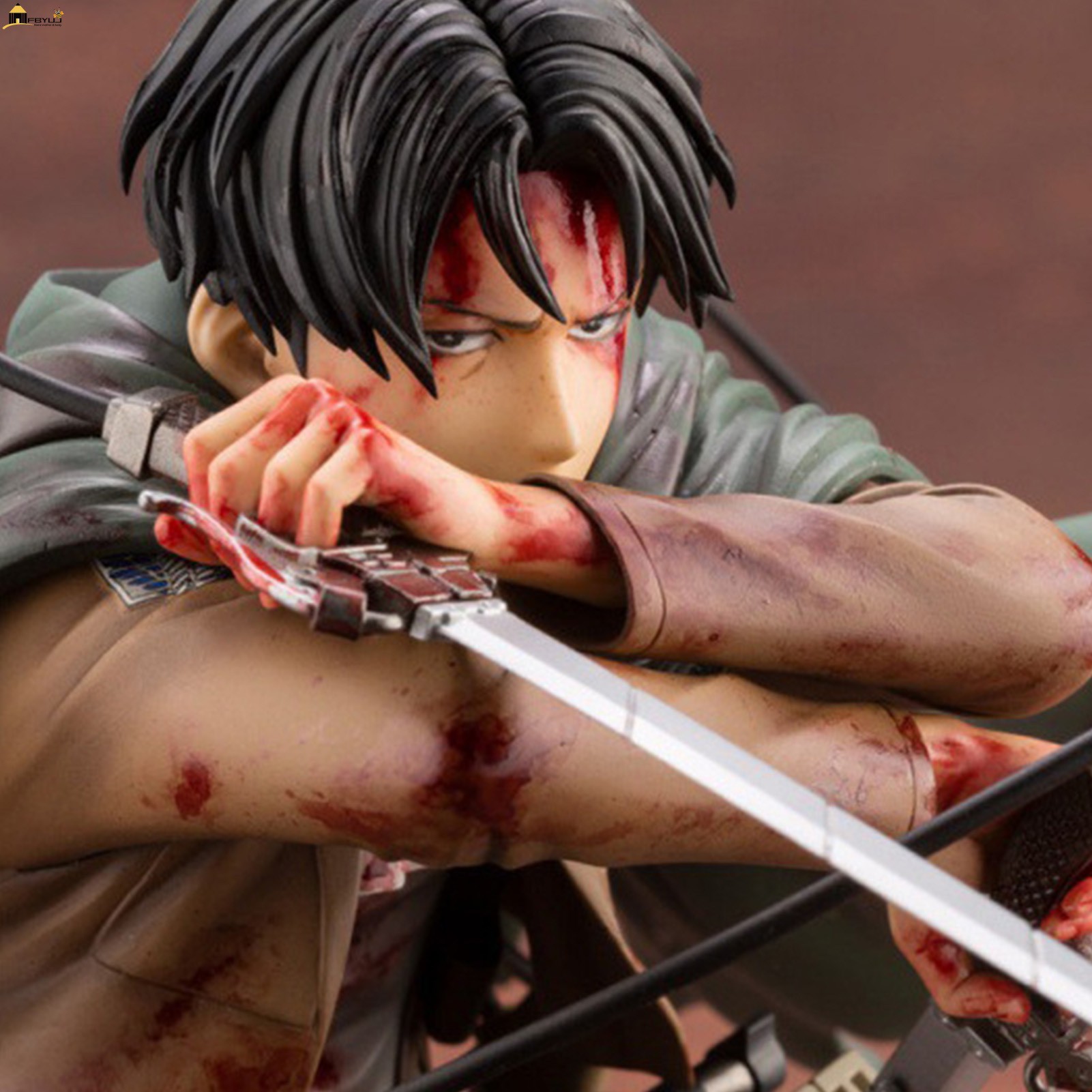 Mô Hình Nhân Vật Game Attack On Titan Levi Ackerman