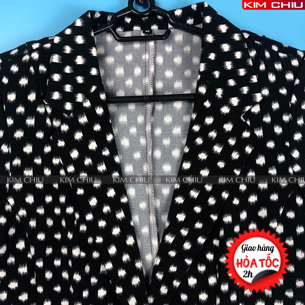 Áo Vest Nữ Công Sở Kim Chiu Cao Cấp Tay Lỡ Form Đẹp [ĐỔI TRẢ THOẢI MÁI] VTL-3.4