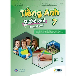 Sách - dtpbooks - bài tập bổ trợ tiếng anh 7 right on!