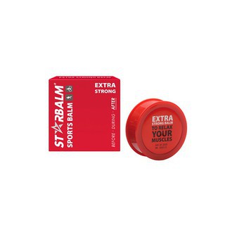 Cao thể thao Starbalm, hỗ trợ giảm đau, chiết xuất dầu cù là đỏ an toàn tuyệt đối, lọ 25g