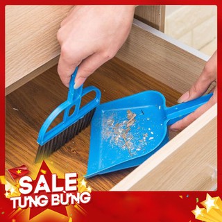 BỘ CHỔI QUÉT BỤI VÀ KI HỐT RÁC MINI
