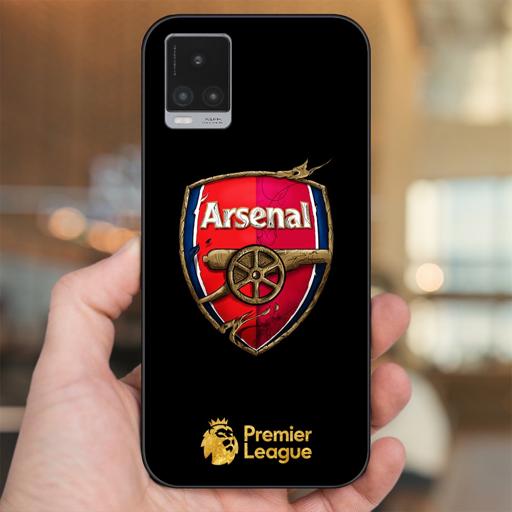 Ốp lưng Vivo V20 viền đen in hình Arsenal FC