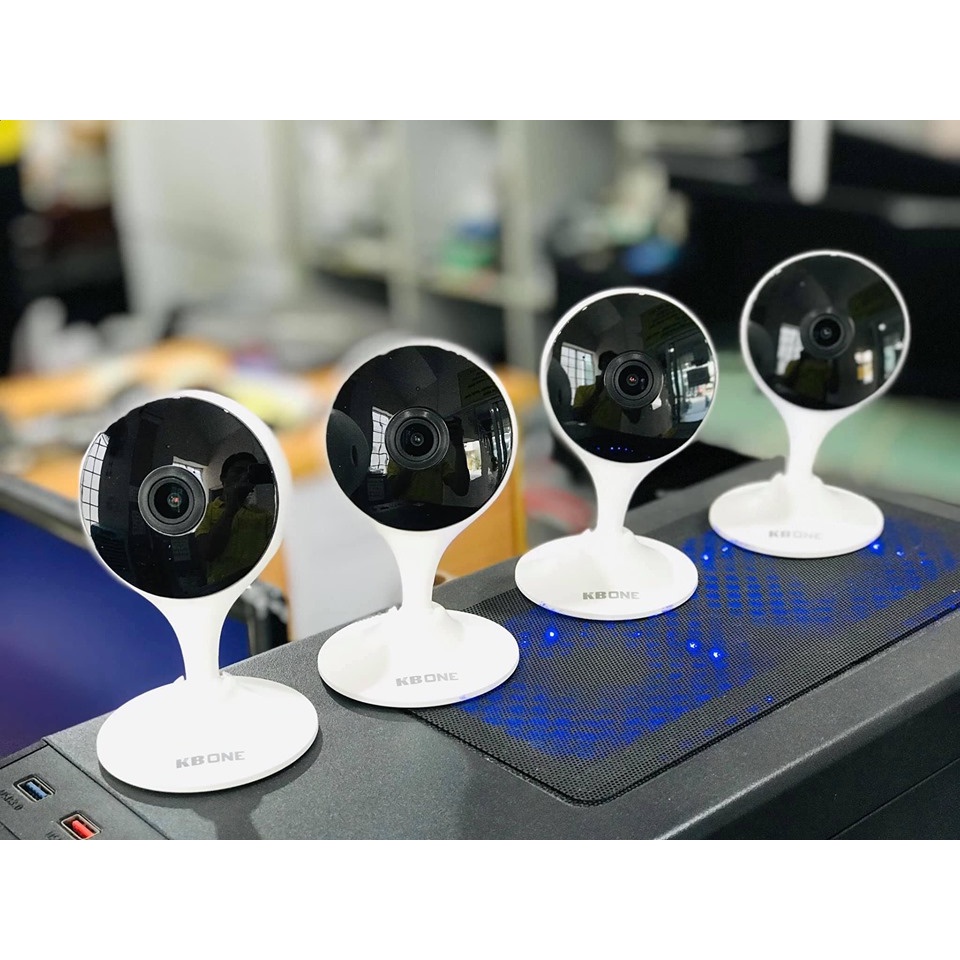 Camera IP Wifi 2M Trong nhà Kbone H21W FullHD .Hàng Chính Hãng
