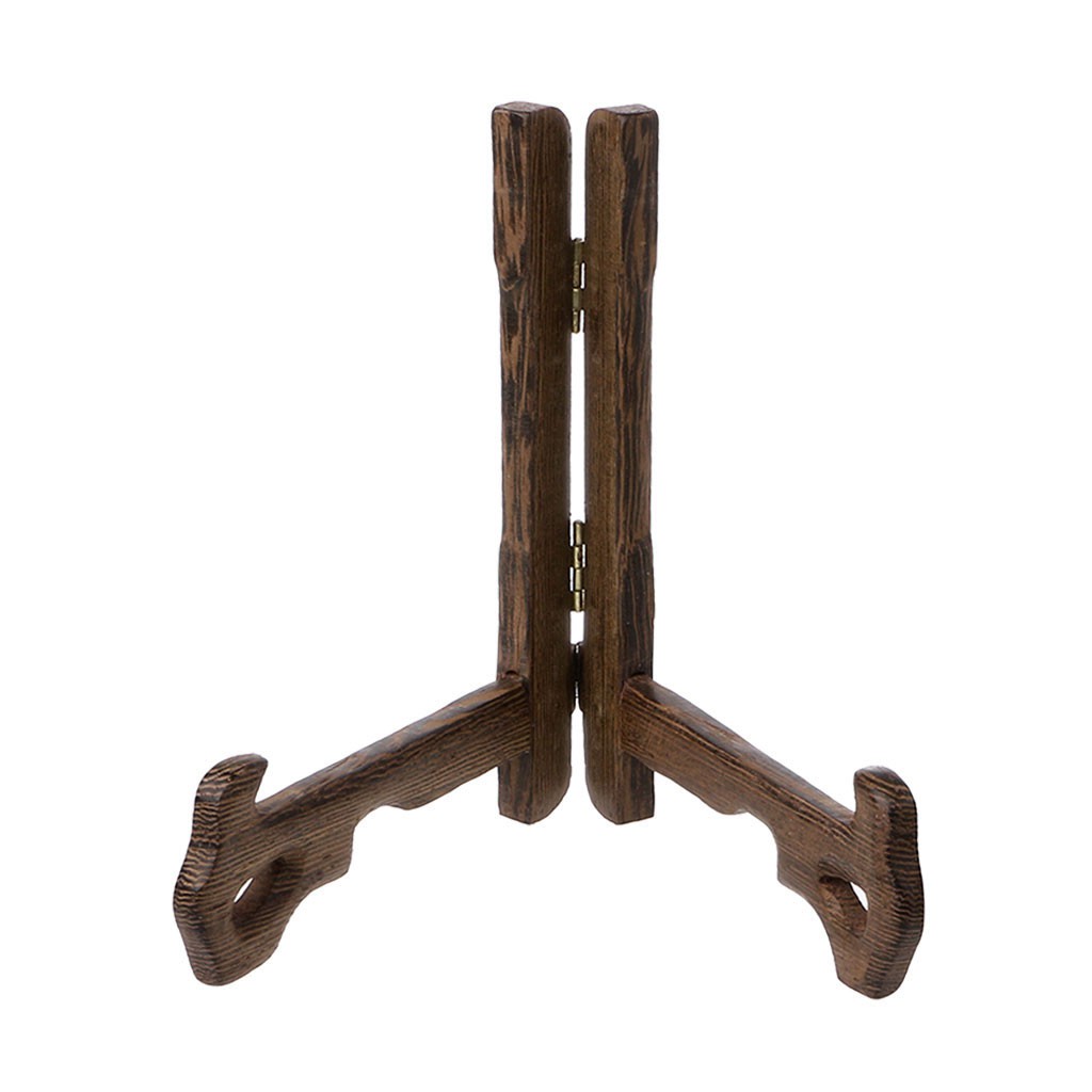 Đế gỗ trưng bày đĩa và ảnh cỡ 3-7 Inch tiện dụng