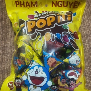 Kẹo Socola sữa Popit x 40 gói, Kẹo Ú bịch, Doraemon