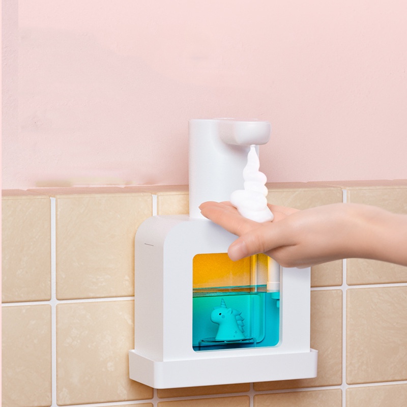 Bình đựng xà phòng rửa tay FNELSE cảm ứng tự động thông minh kiểu hoạt hình chống nước