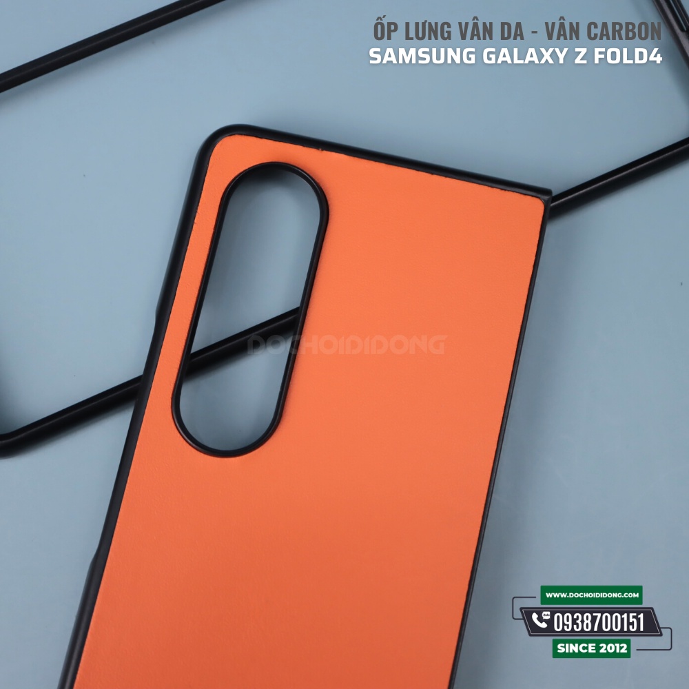 Ốp lưng vân da - vân carbon Samsung Galaxy Z Fold4