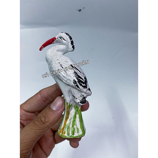 CÒ SỨ TRÁNG MEN TRANG TRÍ BỂ CÁ NON BỘ CAO 12CM