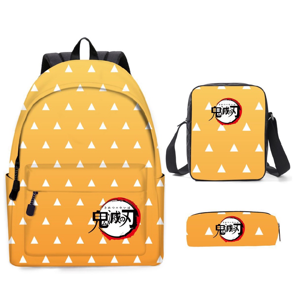 Balo Demon Slayer Anime balo nữ đi học Balo Đi Học Họa Tiết Hoạt Hình Nezuko Cho Bé Trai