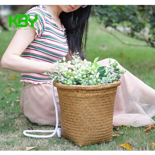 Gùi mây tre cói - Giỏ mây tre - KBYbamboo