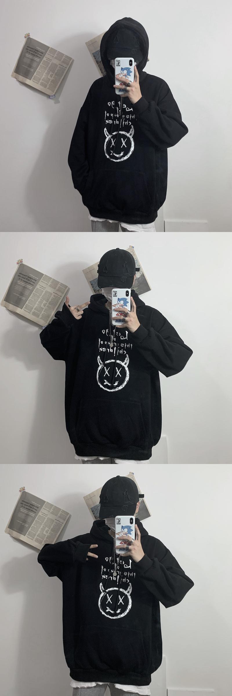 NEW Áo Hoodie Dáng Rộng Thời Trang Phong Cách Cho Nam | BigBuy360 - bigbuy360.vn
