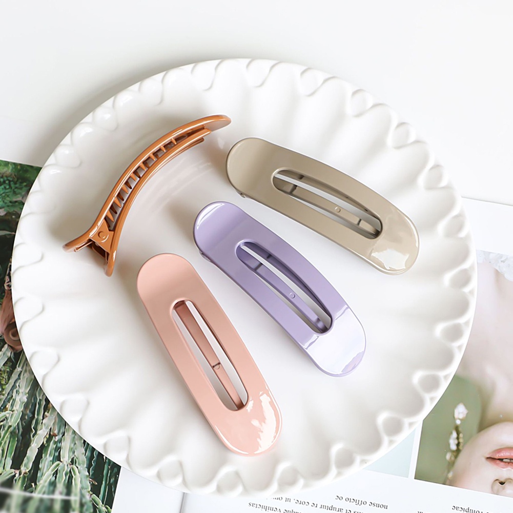 Kẹp Tóc Nhựa Hình Chú Vịt Dễ Thương Cho Nữ