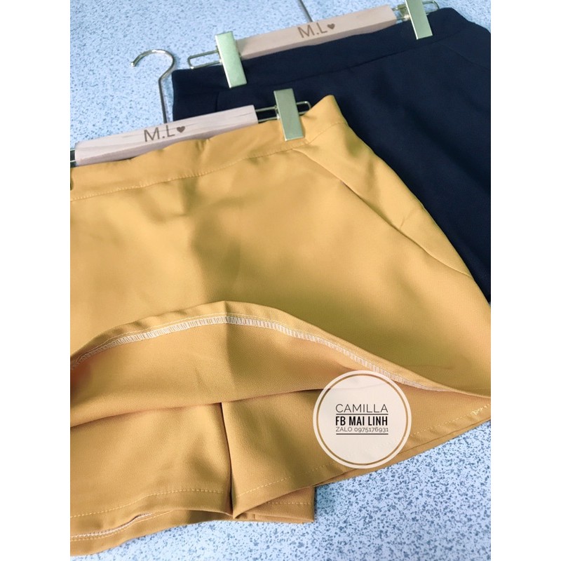 ⚡️BÁN SỈ⚡️Chân váy có lót quần 2 màu bọc cạp