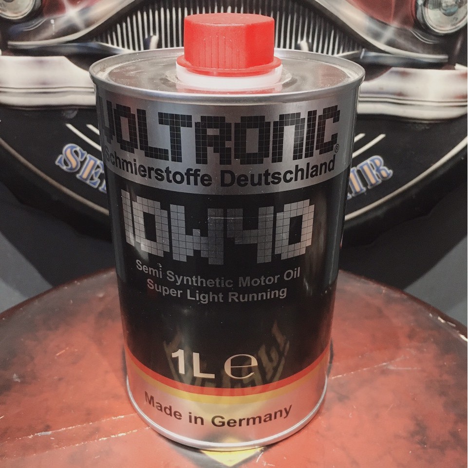 Voltronic - Nhớt bán tổng từ Đức Voltronic 10W-40 Semi Sythetic Motor Oil 1 lít