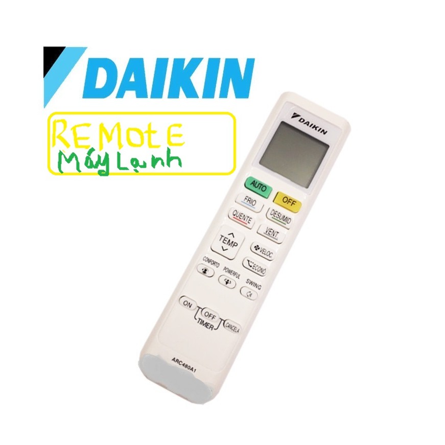 Remote máy lạnh Daikin Inverter dòng FTKC Series