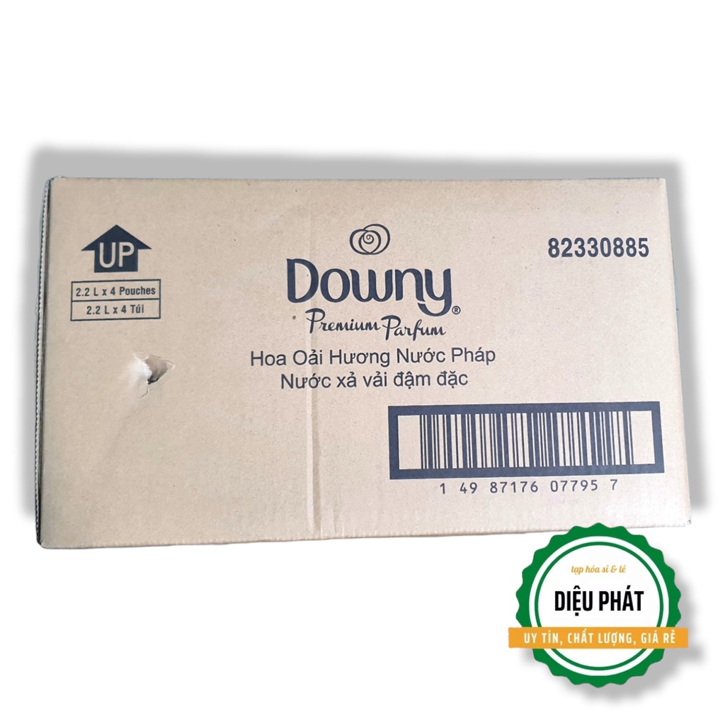 ⚡️ Nước Xả Vải Downy Tinh Dầu Thiên Nhiên Hương Hoa Oải Hương Túi 2.2 Lít