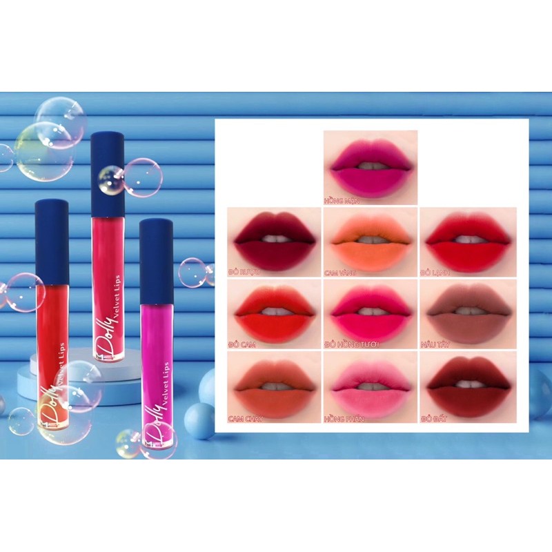 Son Dolly siêu mềm môi ( hàng chính hãng) | BigBuy360 - bigbuy360.vn