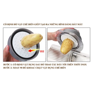 Dụng Cụ Bào Sợi Cắt Củ Quả Đa Năng