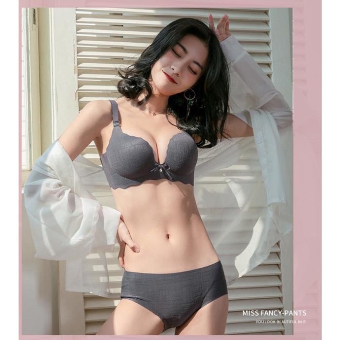 👙 Áo Lót Su Softie Viền Sóng 3D Nâng Ngực Thời Trang Dành Cho Nữ 361 👙