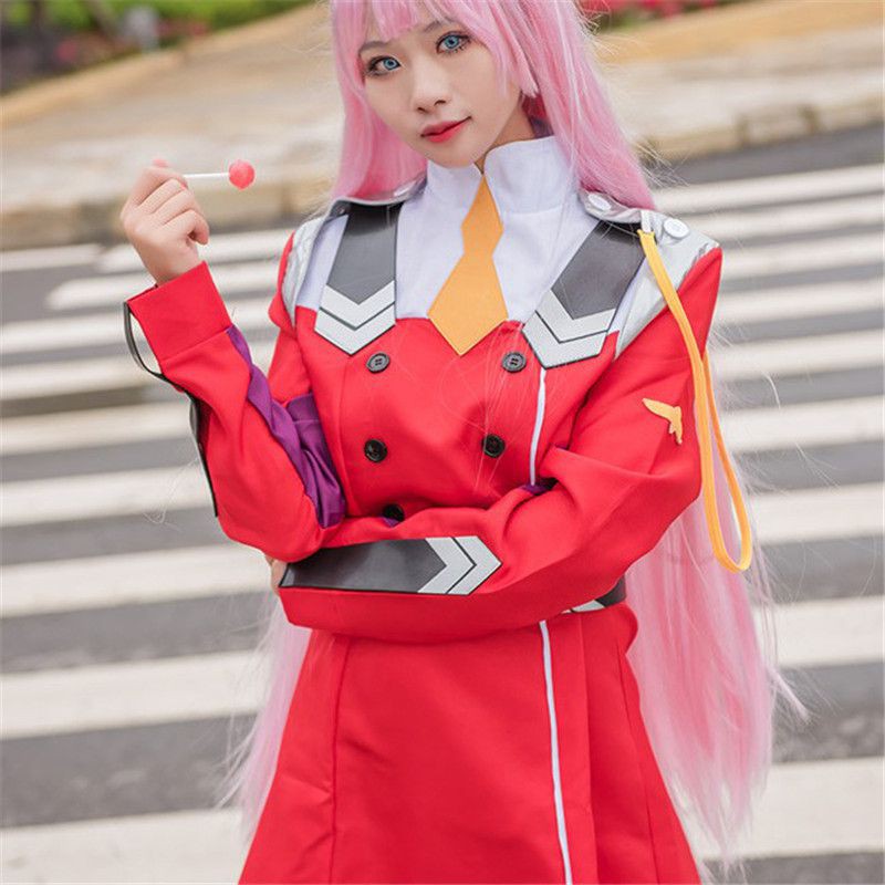 Trang Phục Hóa Trang Nhân Vật Hoạt Hình Darling in Franxx 02 Zero Two