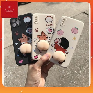 Ốp lưng Iphone mochi mịn 📱𝐒𝐀𝐋𝐄 𝐬𝐡𝐨𝐜𝐤📱 hình cậu bé SHIN cute, Chó Corgi xinh xắn dành cho dòng IP 7Plus/8Plus - 11Promax