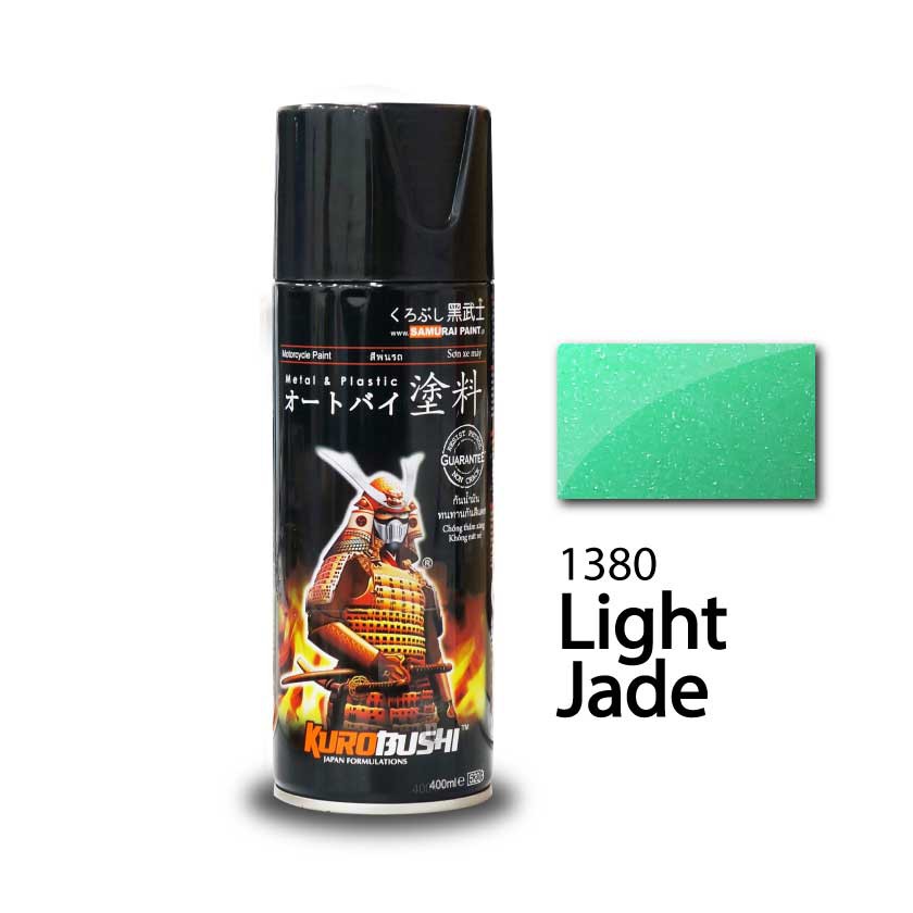 1380 _Sơn xit Samurai 1380 màu xanh ngọc bích_ Light Jade