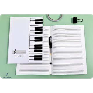 Vở chép nhạc hình phím đàn piano