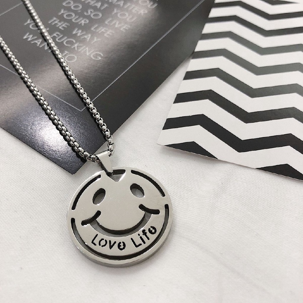 [Miễn Phí Vận Chuyển] Dây Chuyền Mặt Hình Hoa Cúc Nhỏ 23AA Phong Cách Hàn Quốc Đơn Giản Dễ Phối Đồ Cho Nam Và Nữ