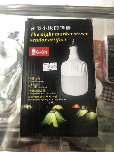 Bóng đèn LED SẠC  siêu sáng, sạc bằng USB  sẵn có