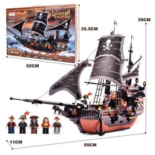 LEGO TÀU CƯỚP BIỂN NGỌC TRAI ĐEN - GUDI 9115