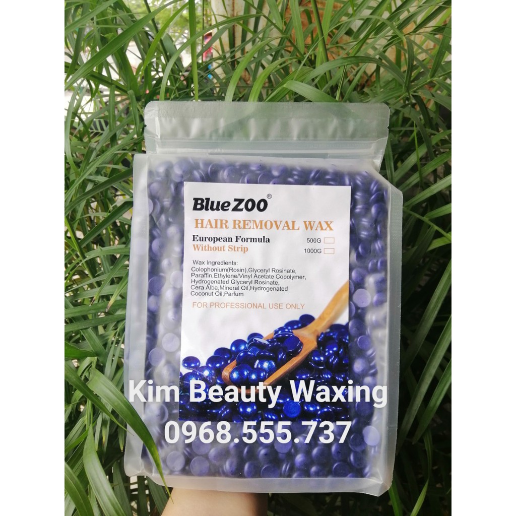 1000g Sáp wax lông viên Ngọc Trai Bluezoo Siêu thơm