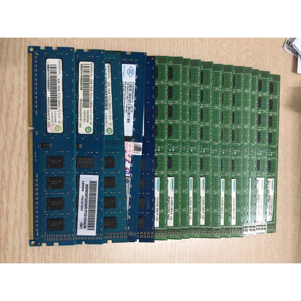 RAM PC  DDR3 2G buss 1333/1600 Ghz dùng cho g41, h61,b75