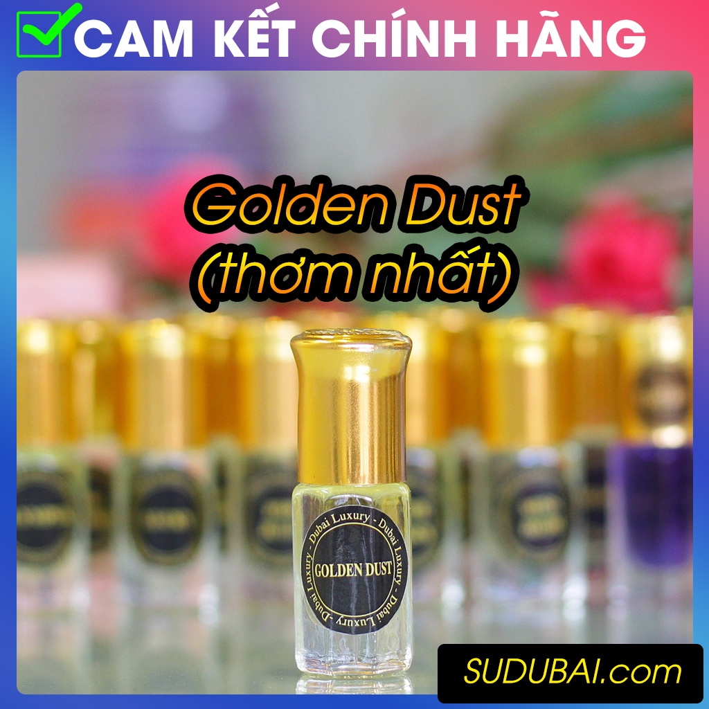 Tinh Dầu Dubai Mini Dạng Lăn 3ml Chính Hãng Thơm Dai Với Hơn 20 Mùi Nam Nữ - SUDUBAI | Thế Giới Skin Care