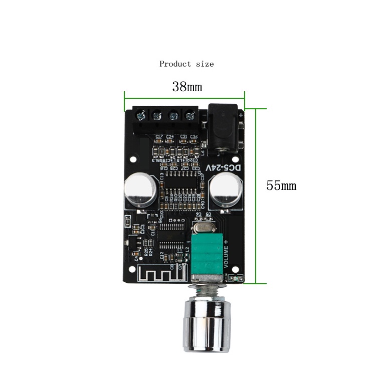 Mạch khuếch đại âm thanh HIFI 2.0 bluetooth 5.0 50w *2 chất lượng cao 502L Digital Audio Amplifier