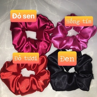 Dây cột tóc-dây buộc tóc vải tơ lụa siêu đẹp dễ thương SK