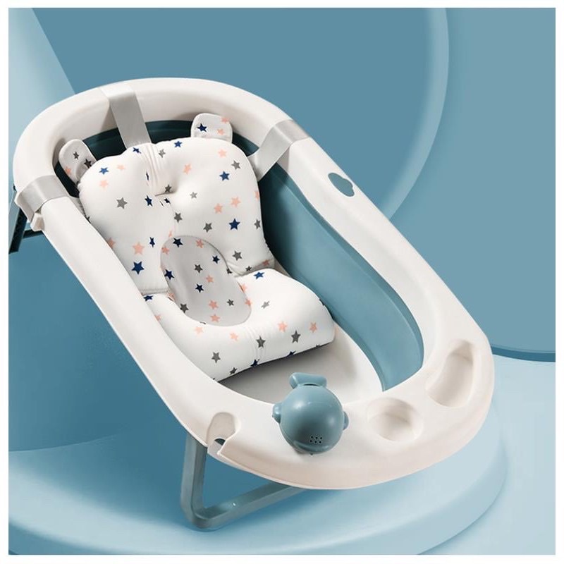 Đệm tắm, phao tắm, lưới tắm chống trượt cho bé - Phù hợp mọi loại chậu - Chính hãng Hanbei dành cho bé