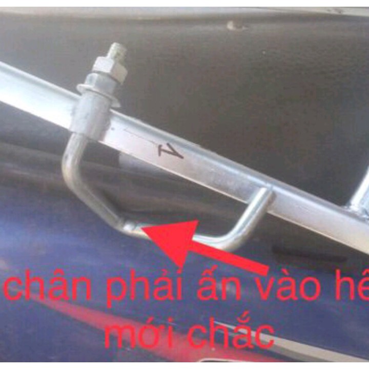 Giá chở hàng - Baga xe máy Dream - xe Wave alpha - Wave RS loại 1 dày chắc chắn